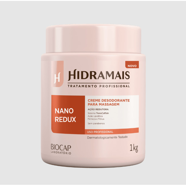 Hidramais Creme Para Massagem Nano Redux Ação Lipolítica 1Kg