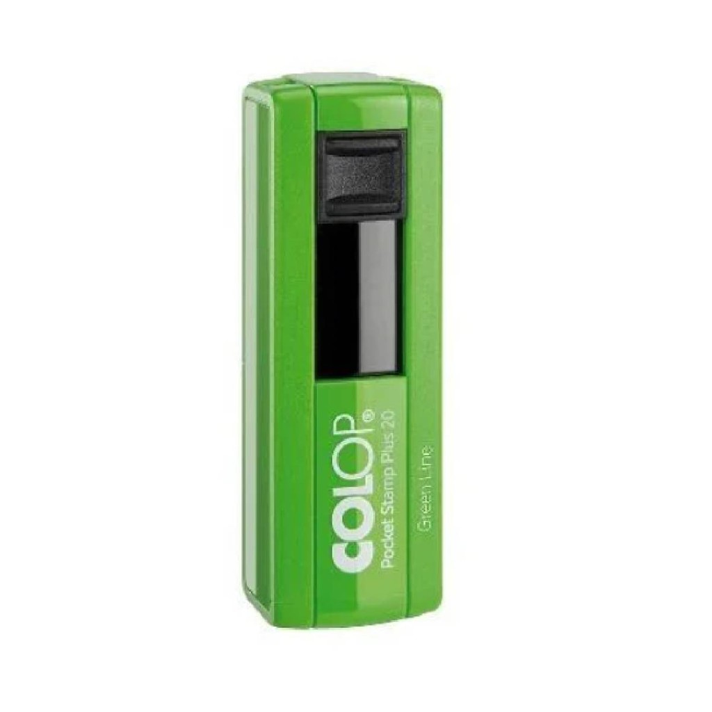 Carimbo Personalizado Colop Pocket Stamp Plus 20 Verde