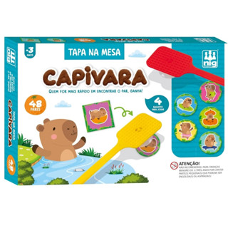 Jogo Tapa na Mesa Capivara – Nig em Oferta na Shopee
