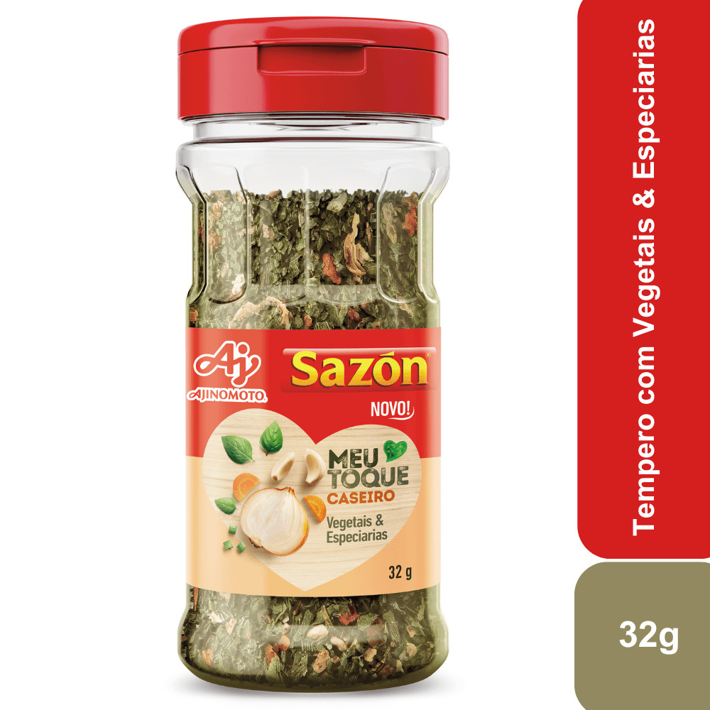 Tempero SAZÓN®  Meu Toque Caseiro 32G