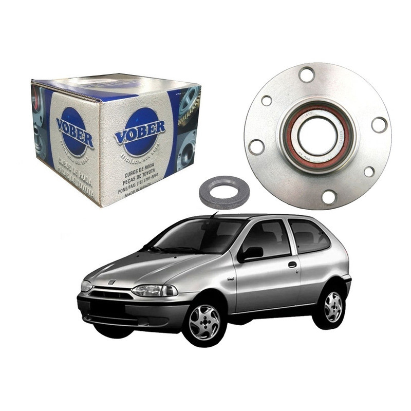 Cubo Roda Traseiro Palio 1.0 1.5 1.6 1996 A 2000 em Oferta na Shopee