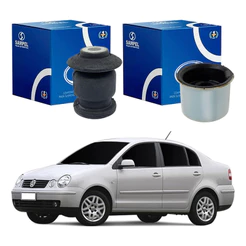 Par Bucha Bandeja Dianteira Polo Sedan 1.6 2.0 2003 A 2006