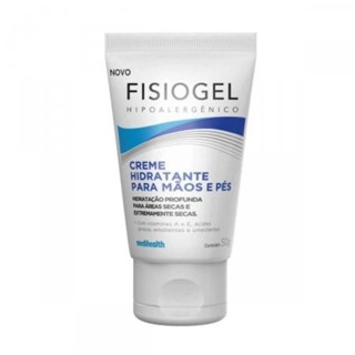 Creme Hidratante para Mãos e Pés 50g - Fisiogel em Oferta na Shopee
