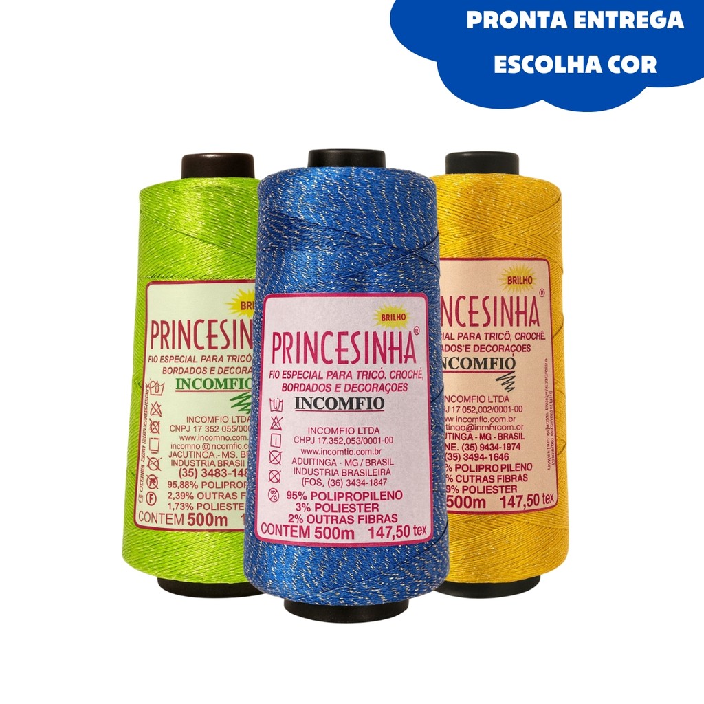 Linha Princesinha BRILHO OURO Moda 500M/ Box Braids/ Tranças Para Cabelo - Incomfio em Oferta na Shopee