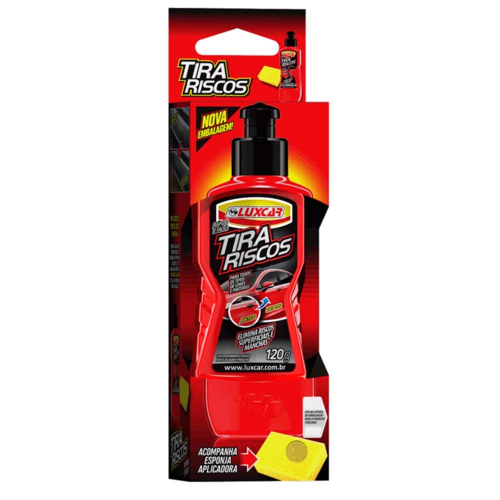 TIRA RISCOS 120G ELIMINA E TIRA RISCOS SUPERFICIAIS -LUXCAR