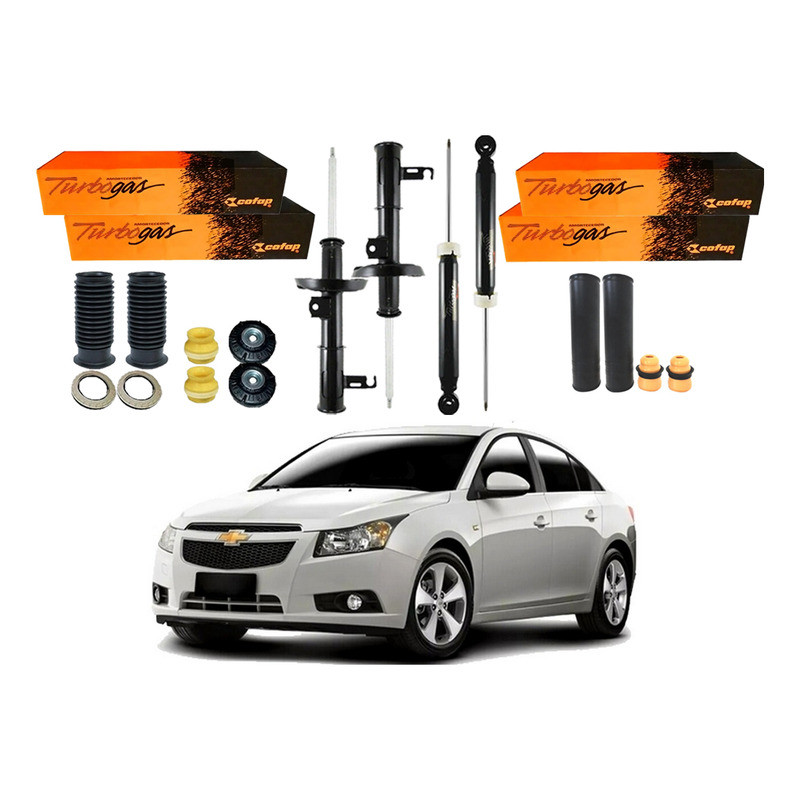 Amortecedor Dianteiro Traseiro Cruze Sedan 1.8 2011 A 2016 em Oferta na Shopee