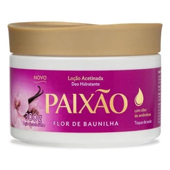 Loção Acetinada Deo Hidratante Paixão Flor de Baunilha 300g