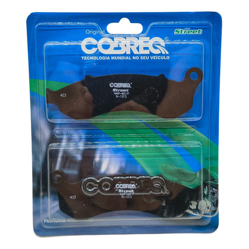 PASTILHA DE FREIO COBREQ DIANTEIRA N-1915 HAOJUE CHOPPER ROAD 150 ABS 2018 EM DIANTE em Oferta na Shopee