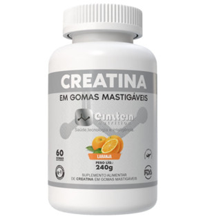 Creatina em Gomas Sabor Laranja c/60 Einstein Nutrition em Oferta na Shopee