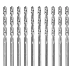 BROCA ACO RAPIDO STANDARD, PARA METAL, POLIDA, HASTE CILINDRICA, 5MM, 10PCS // MTX