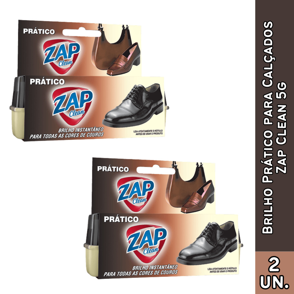 Brilho Para Sapatos Zap Clean