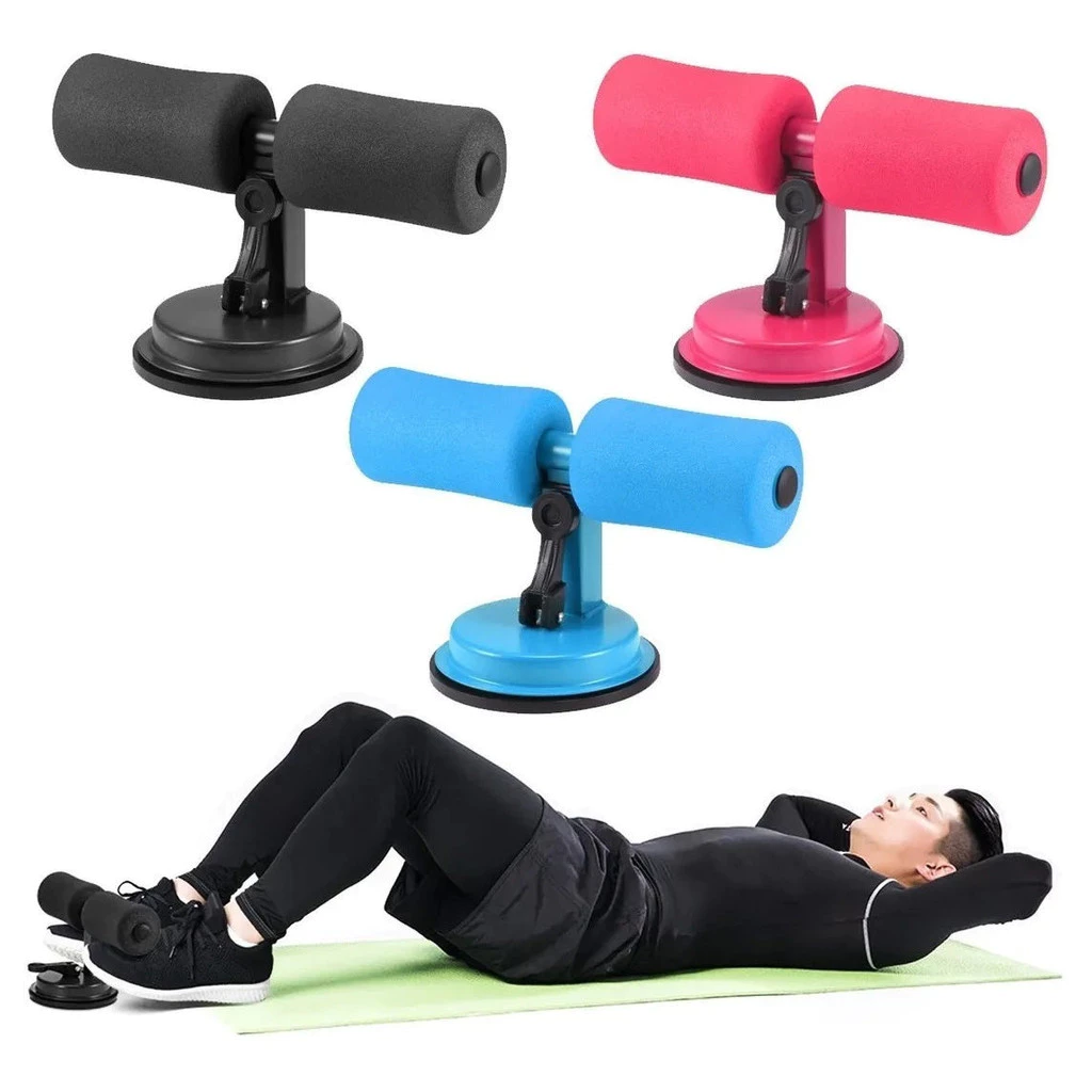 Suporte Abdominal Com Ventosa Apoiador De Pes Ajustável