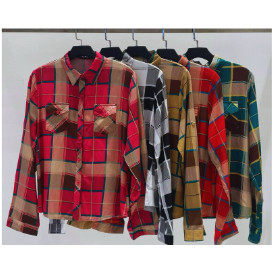 Camisa Xadrez Adulto Unisex - Sortidas