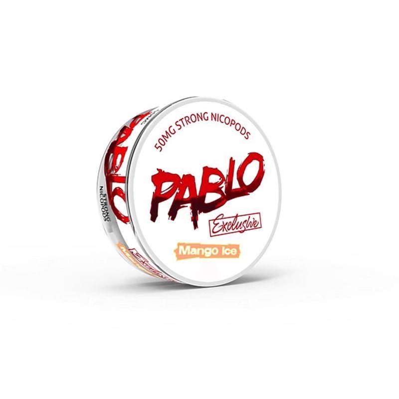 4 caixas Pablo Suécia Snus Mouth Bag Velo White Lip Refrescante Refrescante Super Addiction Substituição
