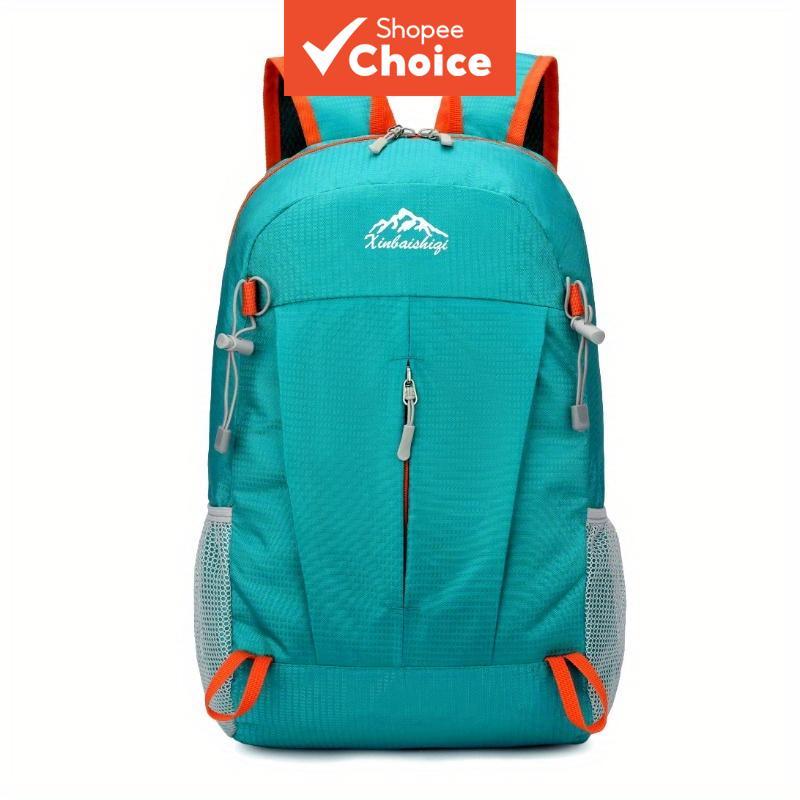 Mochila portátil dobrável, dobrável para montanhismo, ultraleve para ciclismo ao ar livre, viagem, mochila de caminhada