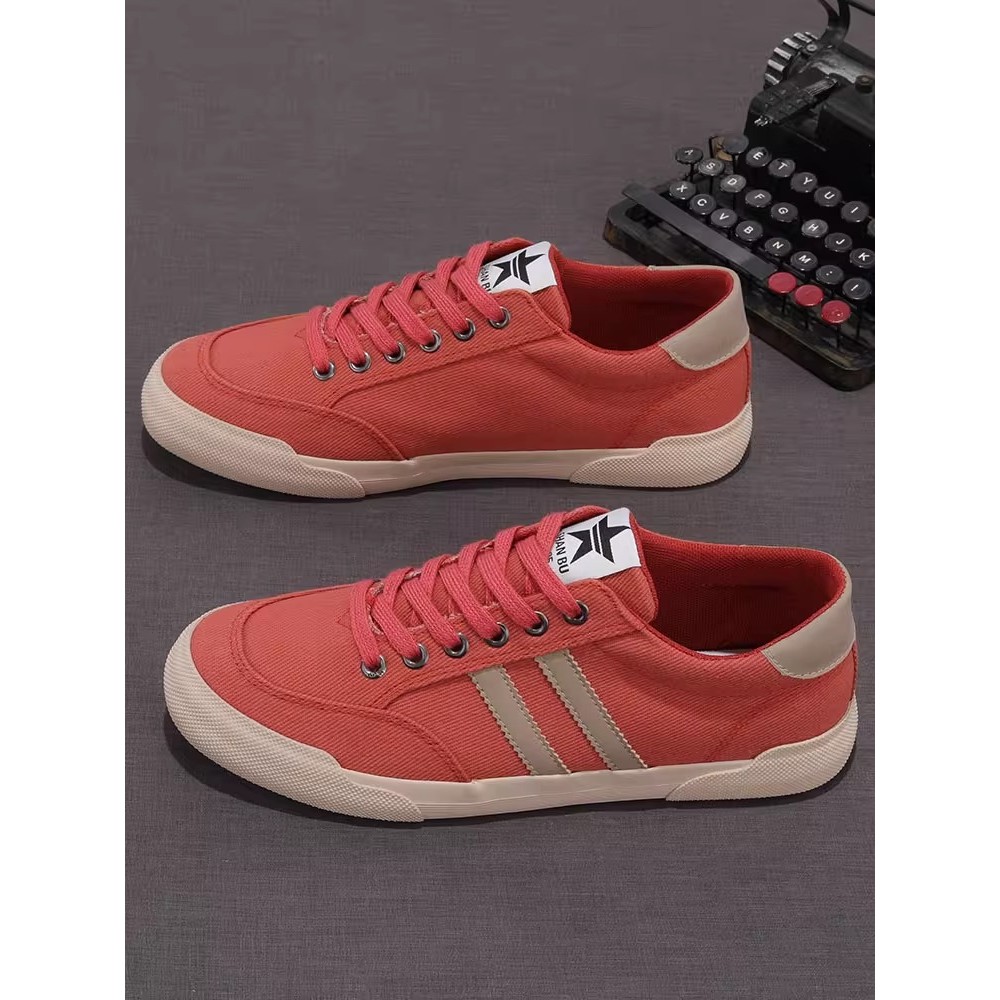 Sapatos masculinos primavera sapatos brancos sapatos masculinos na moda versão coreana All-Match respirável sapatos casu