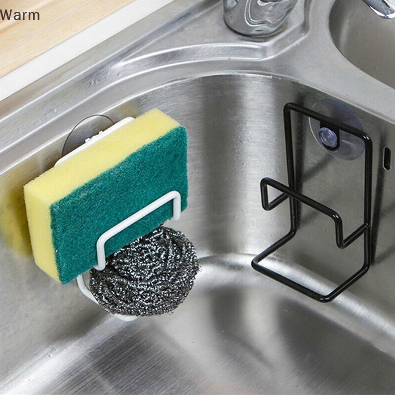 Ventosa De Metal Quente Pia Dreno Ra Parede Suer Esponja Armazenamento Secagem Titular Da Cozinha Sabão Suporte Prato Pa