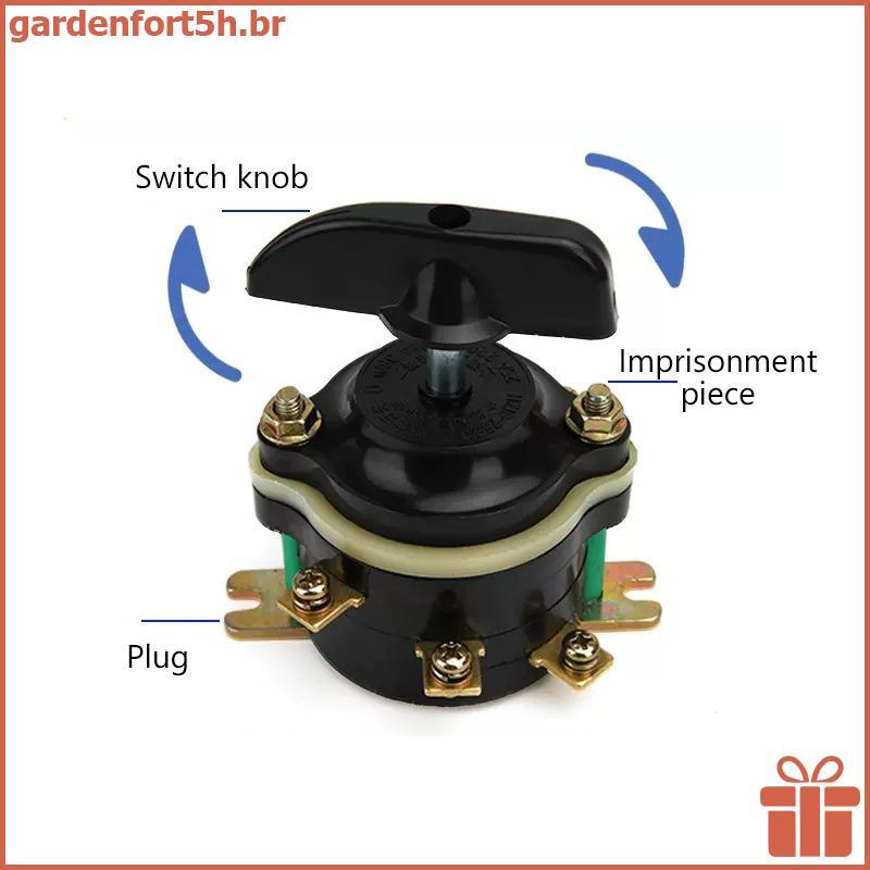 GARDE 10A 18A 25A Escova Frente Interruptor Reverso Botão Liga/Desliga 3 Rodas 1/2/3 Engrenagem Para Motor Elétrico Go K