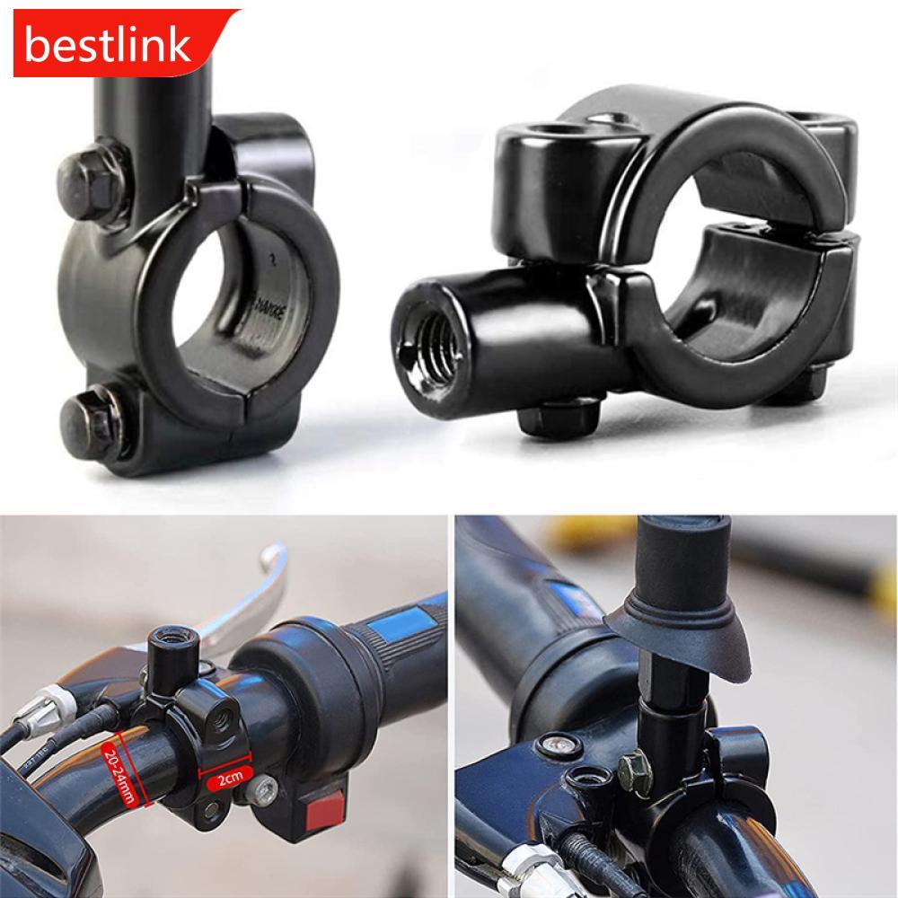 BESTLINK M8 M10 22mm 25mm Motocicleta Retrovisor Guiador Espelho Montar Titular Adaptador Braçadeira Base V9X4