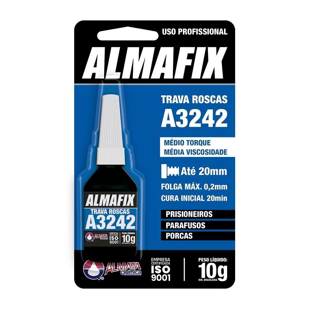 Trava Roscas Almafix A3242 Médio Torque Azul 10g