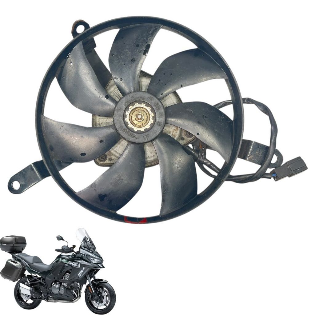 Ventoinha Radiador Original Kawasaki Versys 1000 2020 AVARIA