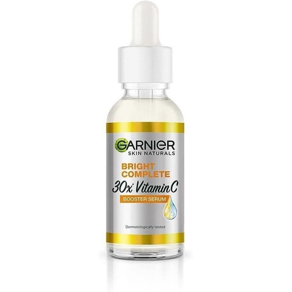 Garnier Bright Complete 30x Sérum Booster de Vitamina C+ com 2% de Niacinamida e 0,5% de Ácido Salicílico para Clareamen