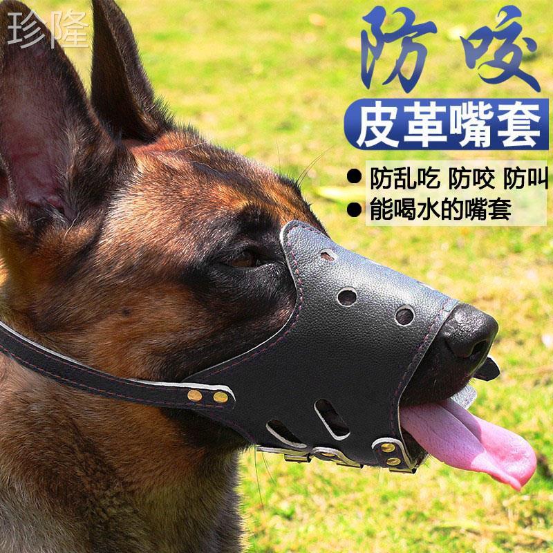 Cão anti-mordida latindo boca capa médio grande cão cavalo cão pastor alemão Golden Retriever anti-aleatório comer másca