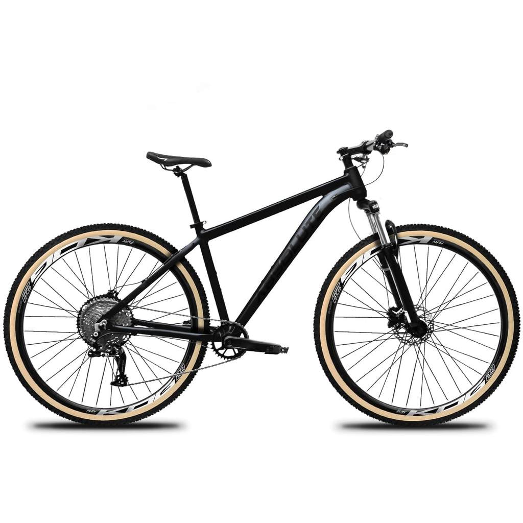 Bicicleta Aro 29 Absolute Nero 5 12v Kit Absolute Freio a Disco Hidráulico Suspensão com Trava