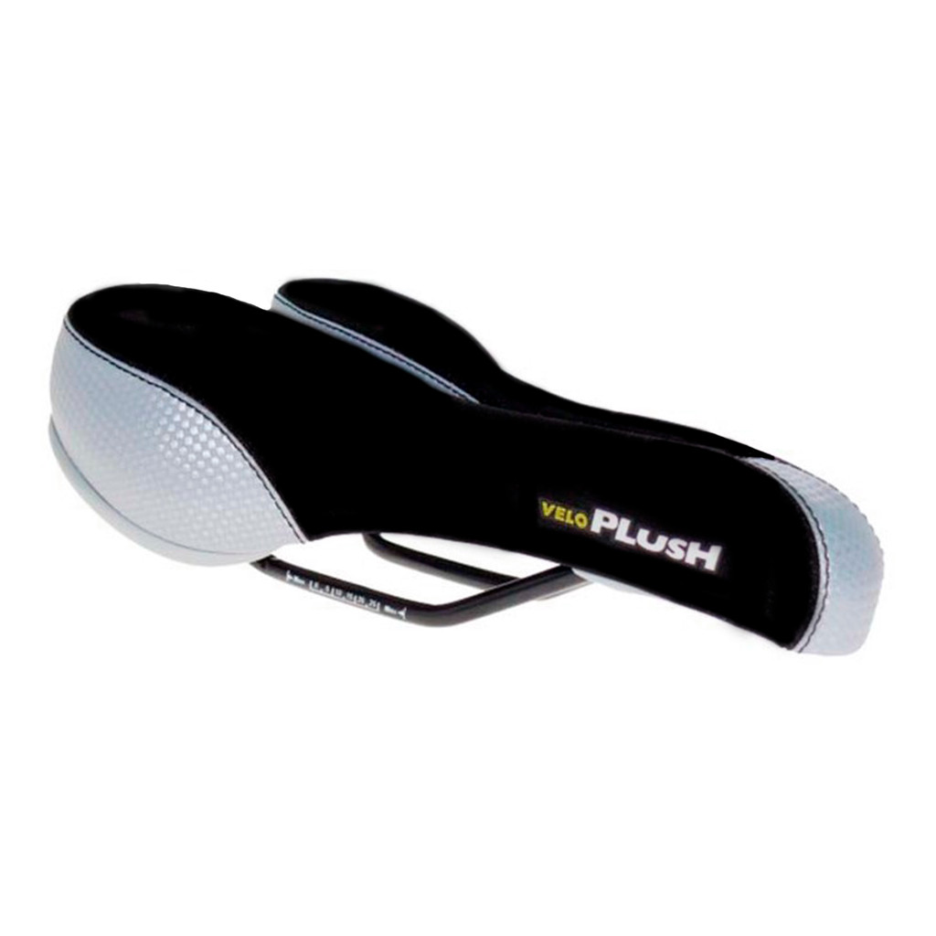 Selim Velo Plush Vazado B53-05 Preto/Cinza