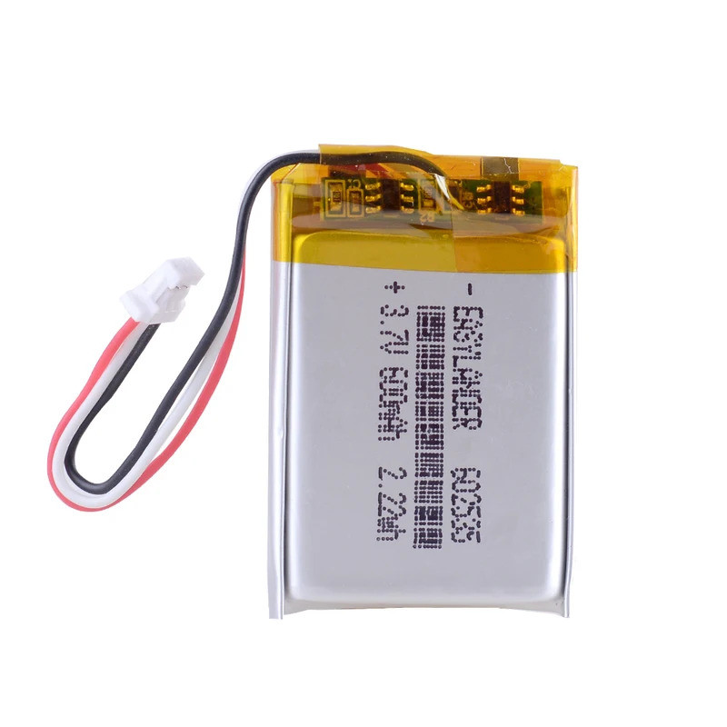 3.7V 600mAh 582535 602535 Bateria De Polímero li Para GPS MiVue 366 368 388 Mio 358P 658p papago HP F210 F300 F200 Carro