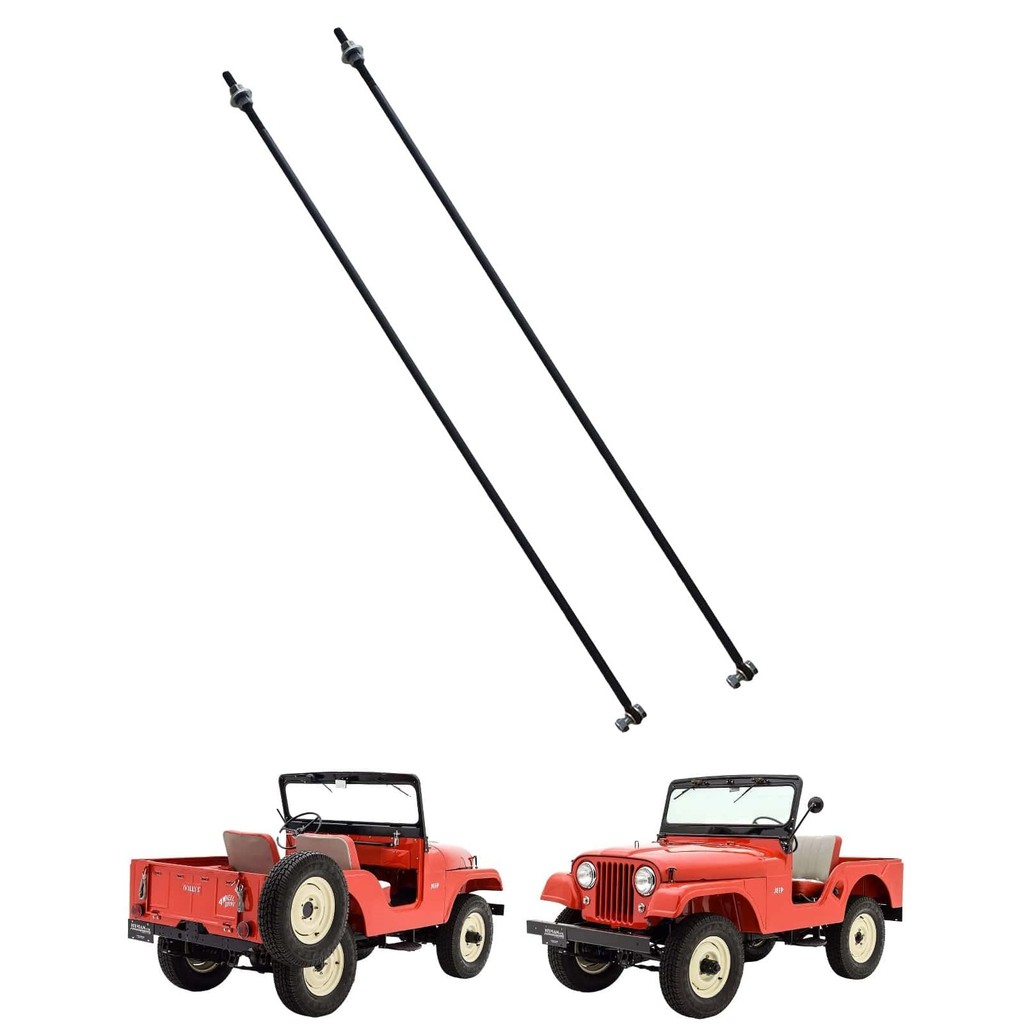 Kit Tirante De Fixação Grade Jeep CJ5 Ford Willys 55/83 (Tensor Grade )