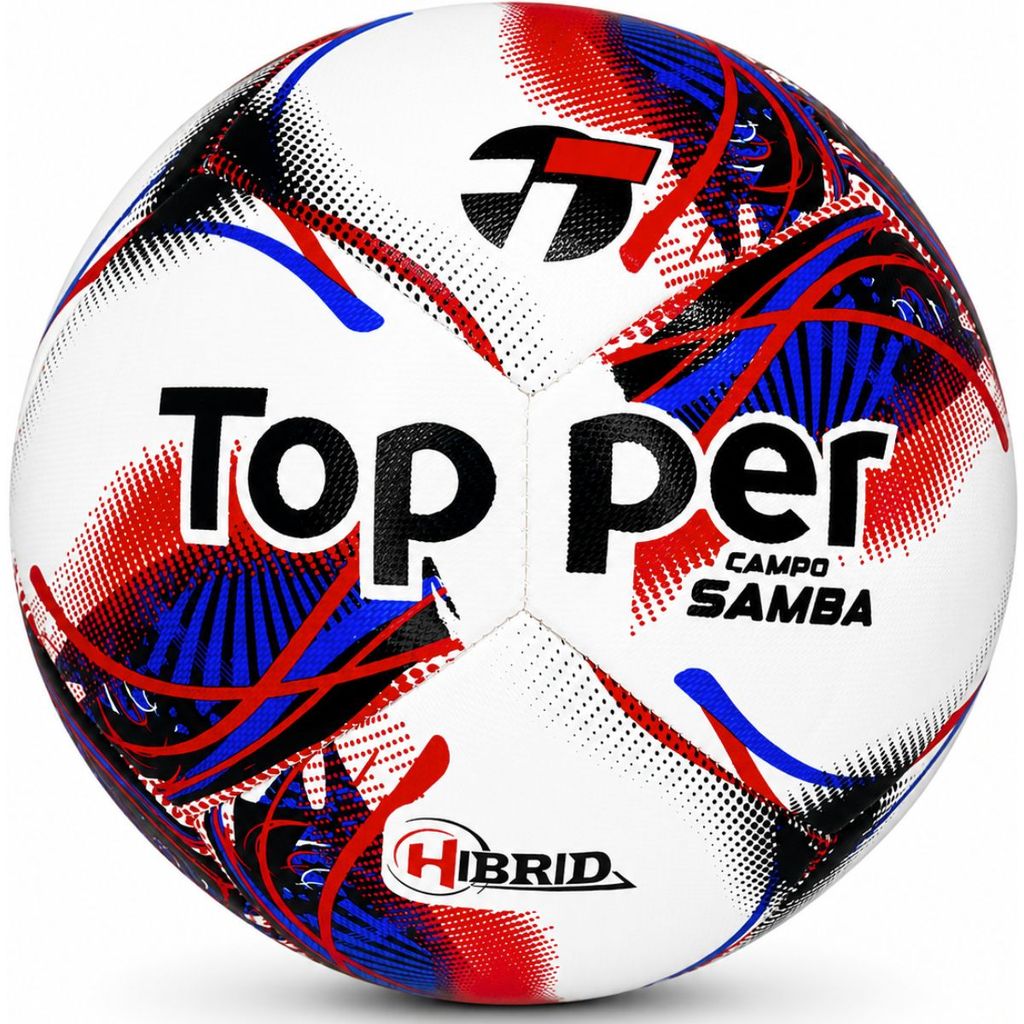 Bola Futebol Oficial Campo Topper Hybrid Treino e Jogo