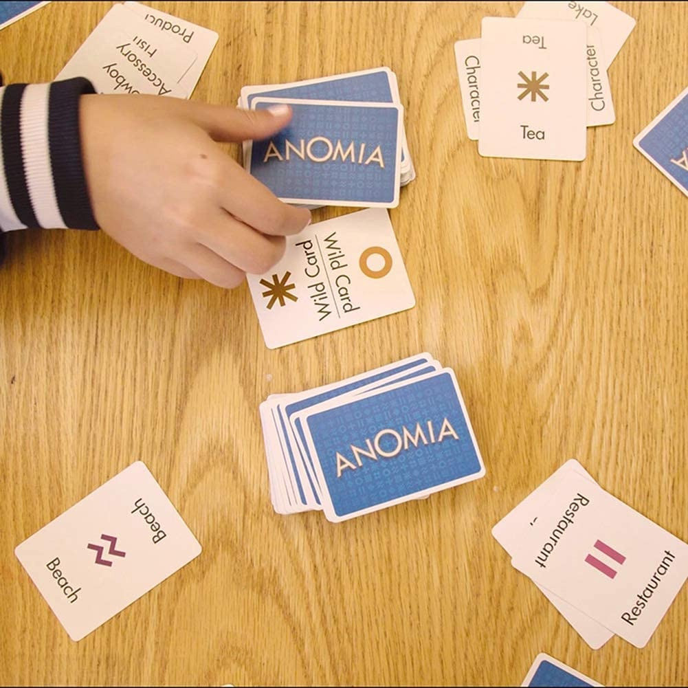 Anomia Card Game - Best Party Games. Super Fun Game for Families, Teens, and Adults