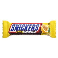 Chocolate Snickers Sabor Mousse de Maracujá 40g