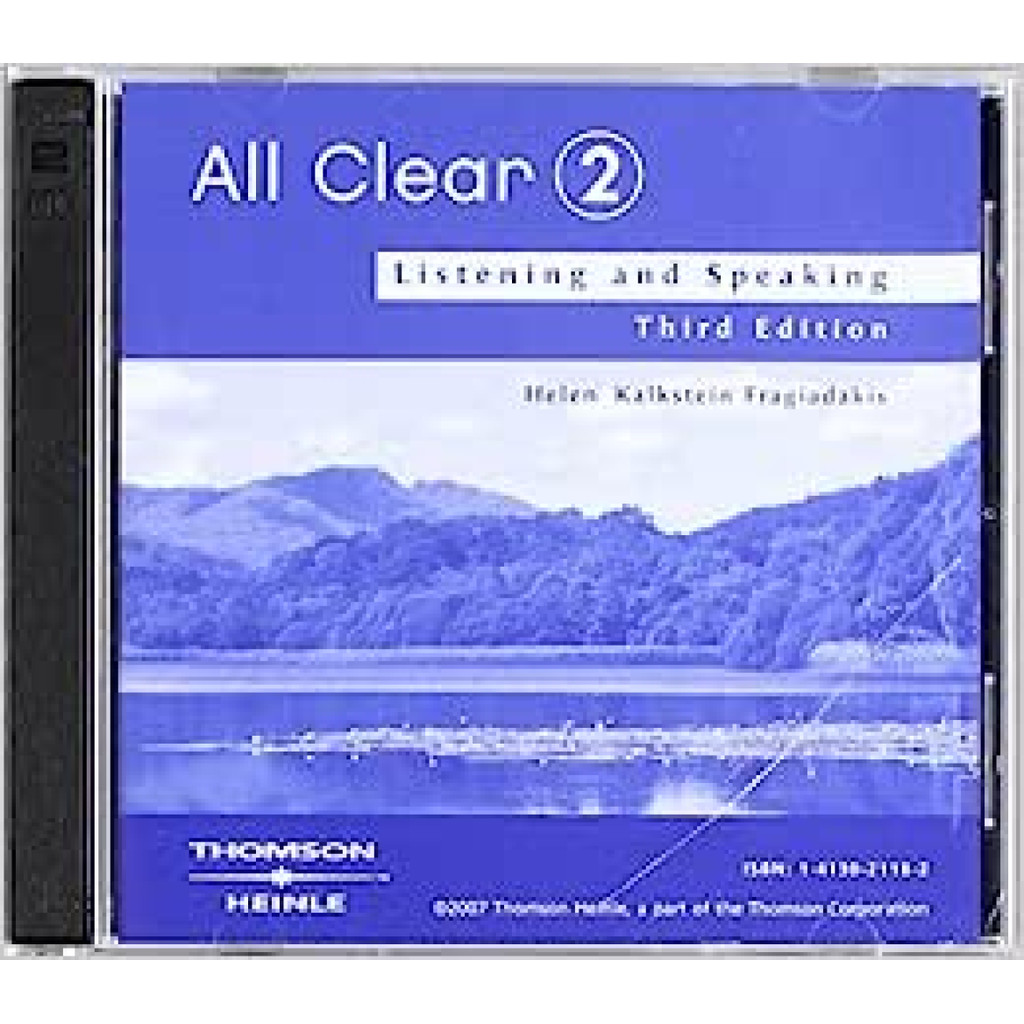 All Clear - Listening And Speaking - Level 2 - Audio Cds 2