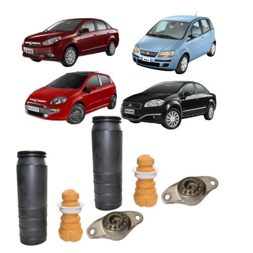 PAR BATENTE FIAT GRAND SIENA - IDEA - LINEA - PUNTO AMORT TRASEIRO