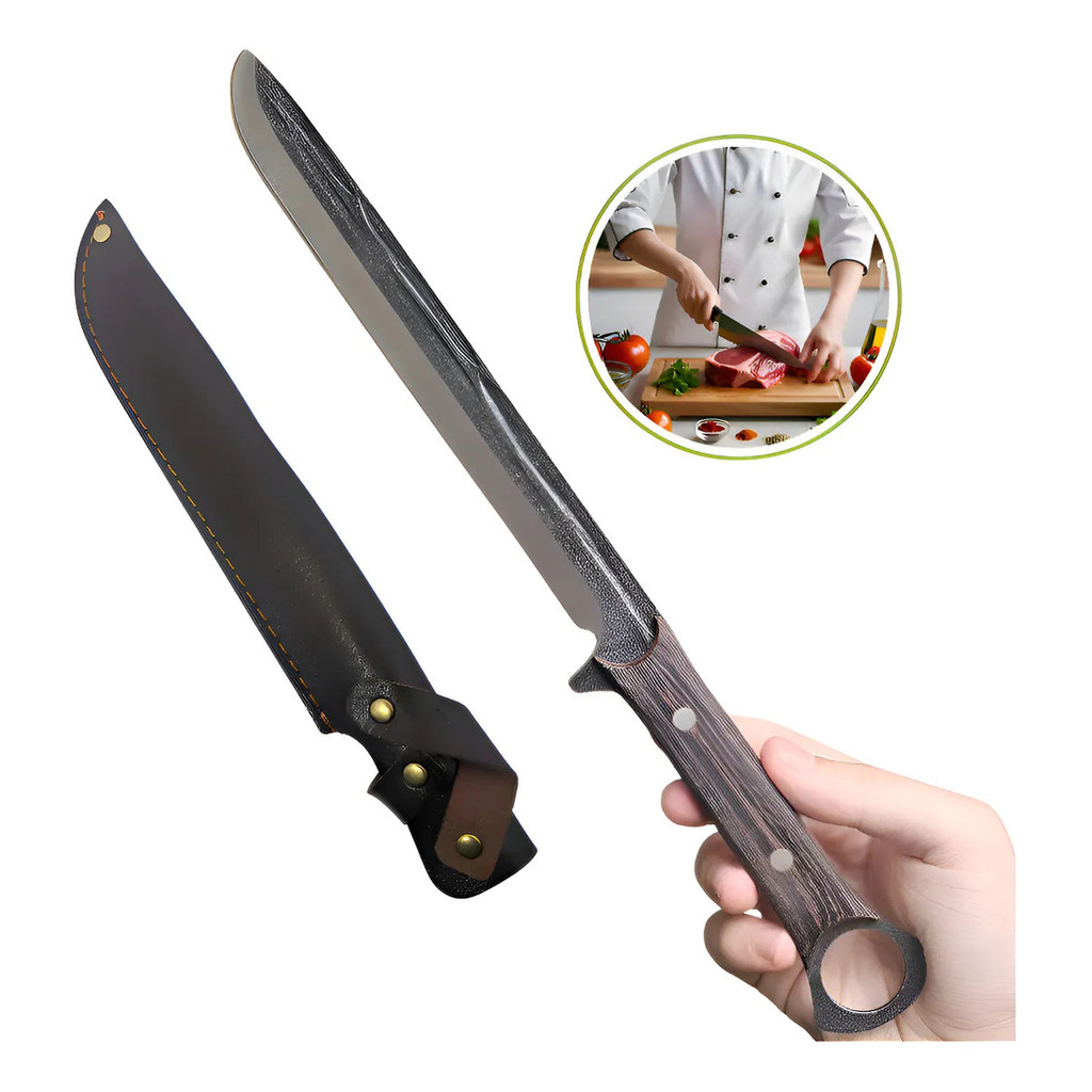 Faca Karambit Inox Premium Afiada Para Churrasco