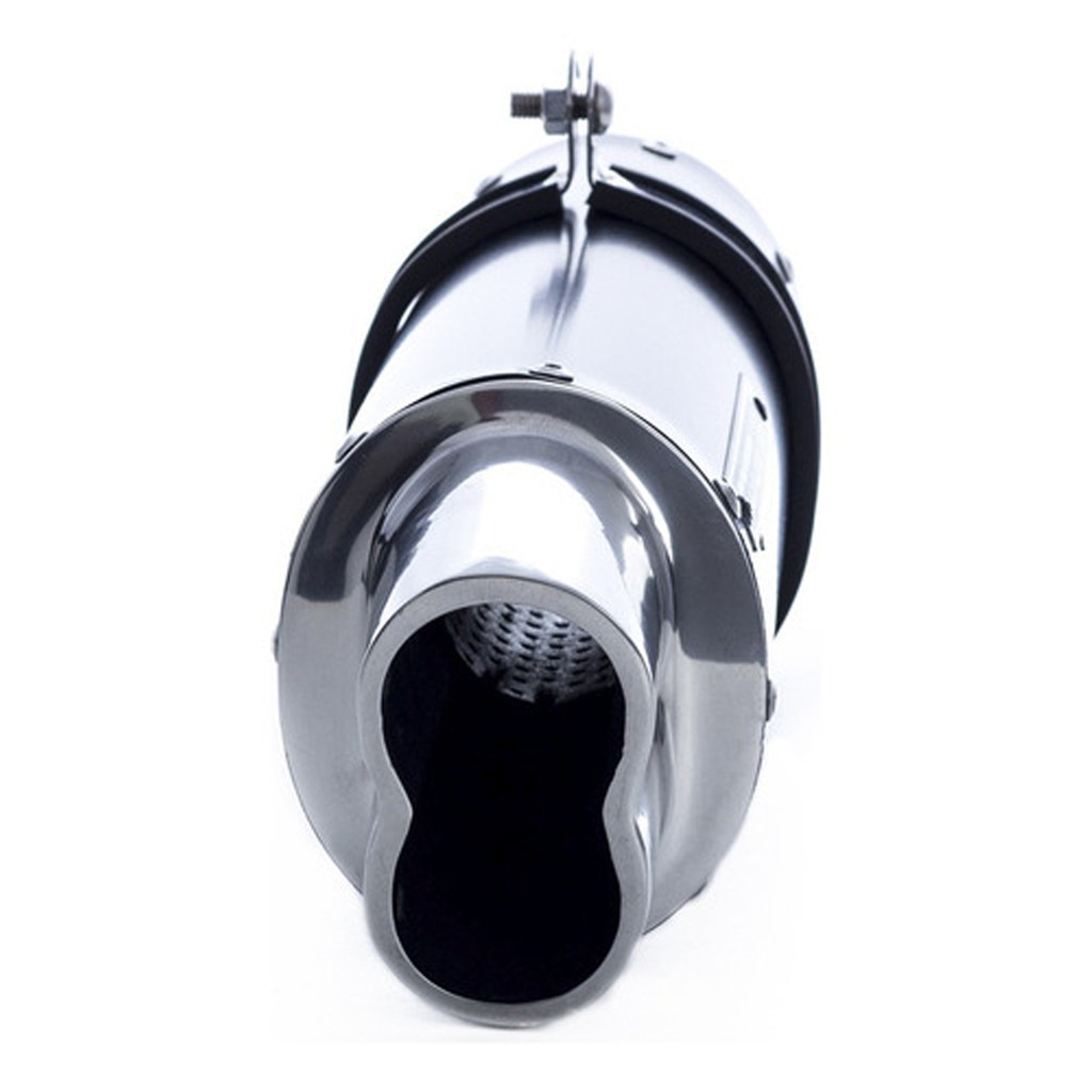 Escape / Ponteira Coyote RS5 Boca 8 Aluminio Oval - CB 300 F Twister - Honda