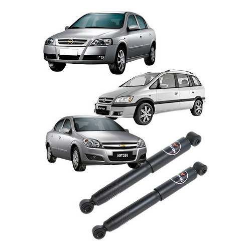 Par Amortecedor Traseiro Vectra Astra Zafira