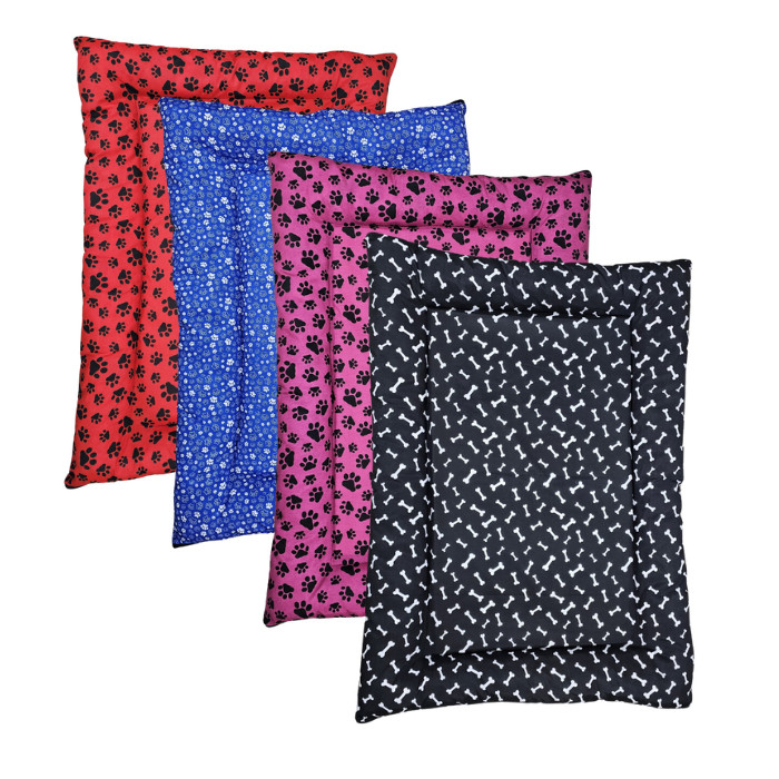 Colchonete Cama Pet Cachorro Gato Caminha Pet Macia Conforto Premium Alta Qualidade Lavável Zíper Fácil Limpar Durável