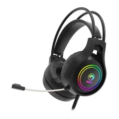 Headset Gamer Marvo HG8921, RGB, Drivers 40mm, Preto, HG8921
