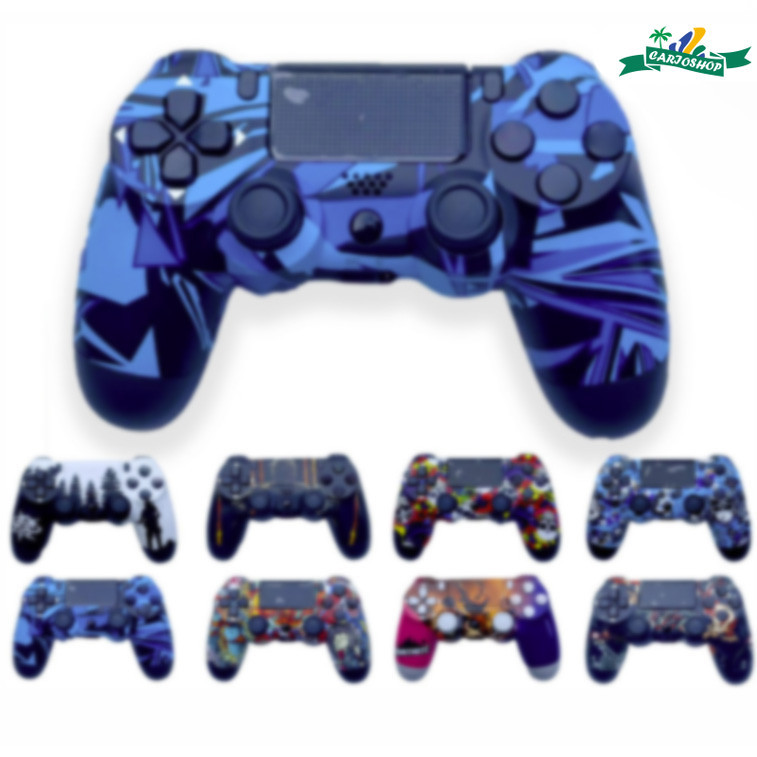Controle Sem Fio com Design Camuflado para PS4 Cabo de Carregamento e Performance Superior