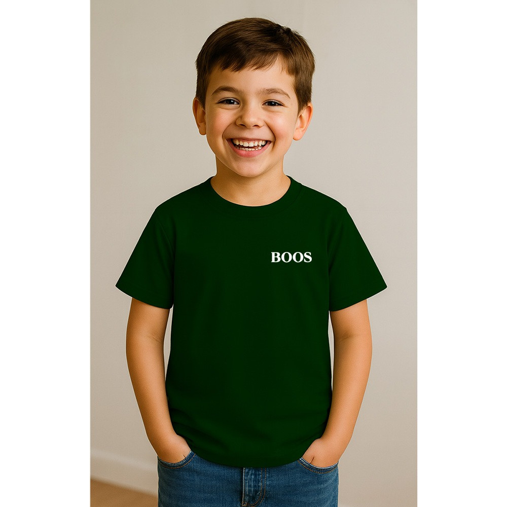 Camiseta Infantil Meninos Básica Moda Luxo Grife Casual em Oferta na Shopee
