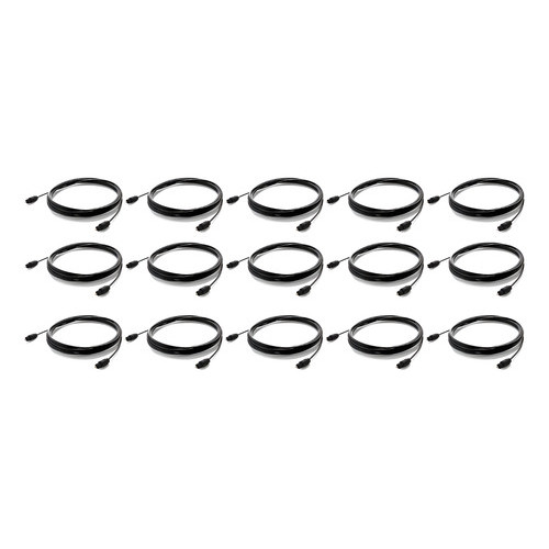 Kit De 15 Cabos Fibra Óptica Som Digital Blu-ray Tv 3m