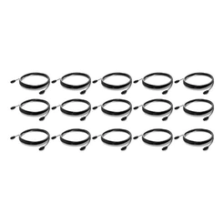 Kit De 15 Cabos Fibra Óptica Som Digital Blu-ray Tv 3m