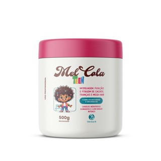 Trihair Mel Cola Teens  Rosa - 500g em Oferta na Shopee