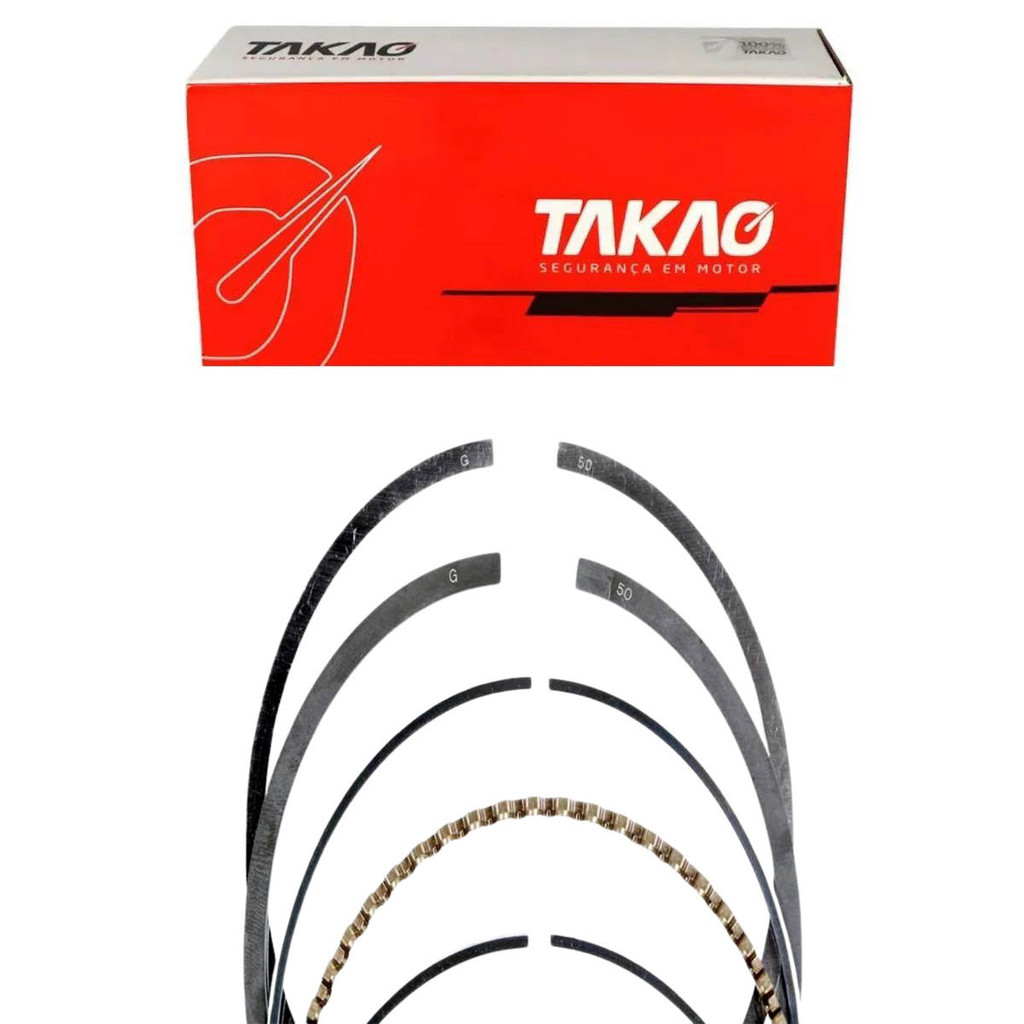 Anel Para Pistão 050 (Jg) Taurus 3.8 1991 A 1993 / Thunder Bird 3.8 1991 A 1993 / Windstar Wagon 3.8 1994 A 1995