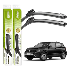 Par Palhetas Limpador Parabrisa Valeo T-cross 2019 A 2025