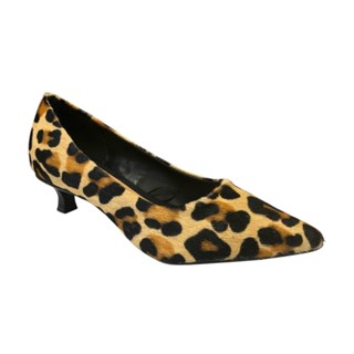 Sapato Fem Bottero Scarpin Couro Animal Print Onça 372305-8 em Oferta na Shopee