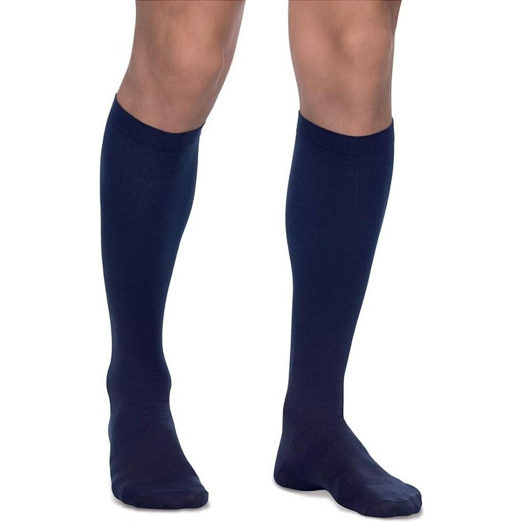 Meia masculina media compressão com ponteira 15-20MmHg KENDALL